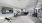 a large room with exercise equipment
